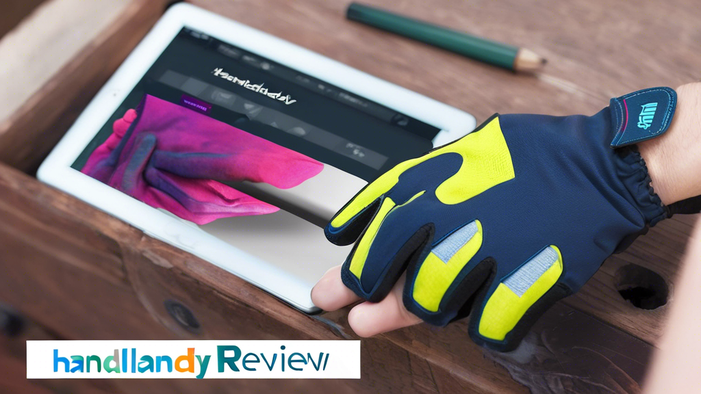 Comprehensive Review: HANDLANDY Work Gloves – The Ultimate Blend of Flexibility, Durability, and Touchscreen Compatibility for All Your Work Needs