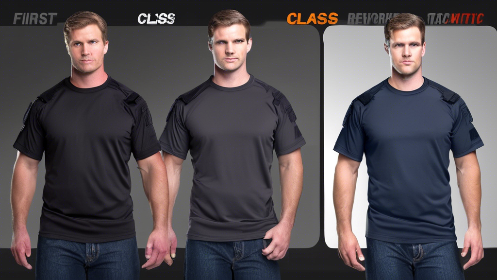 Comprehensive Review of the First Class Men’s Tactical Security T-Shirt: Performance, Comfort, and Visibility