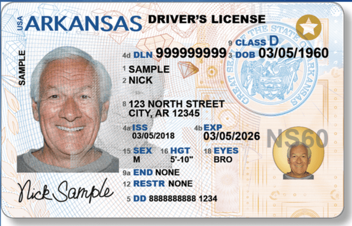 arkansas drivers license