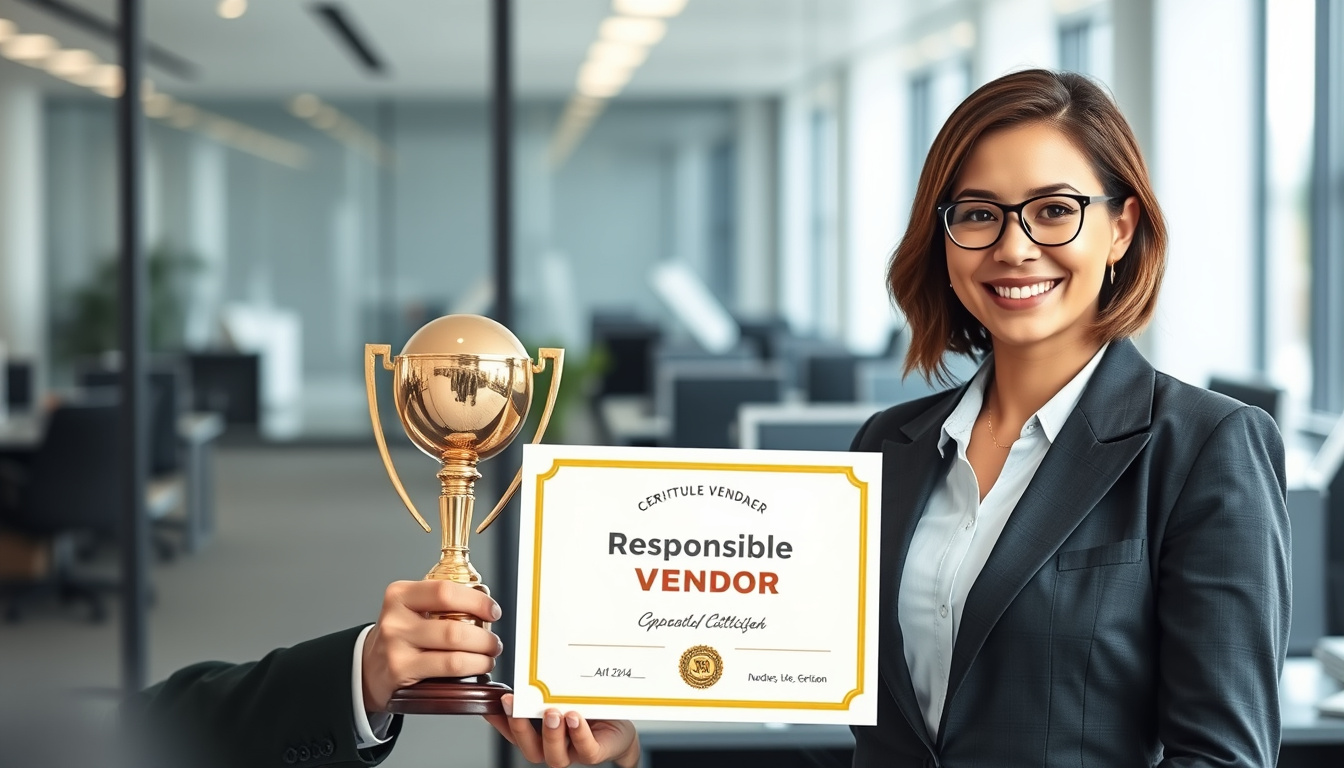 Responsible Vendor Certification: Boost Your Business Credibility Today